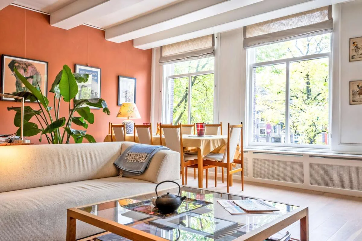 Foto van de Appartement gelegen aan de Keizersgracht in Amsterdam