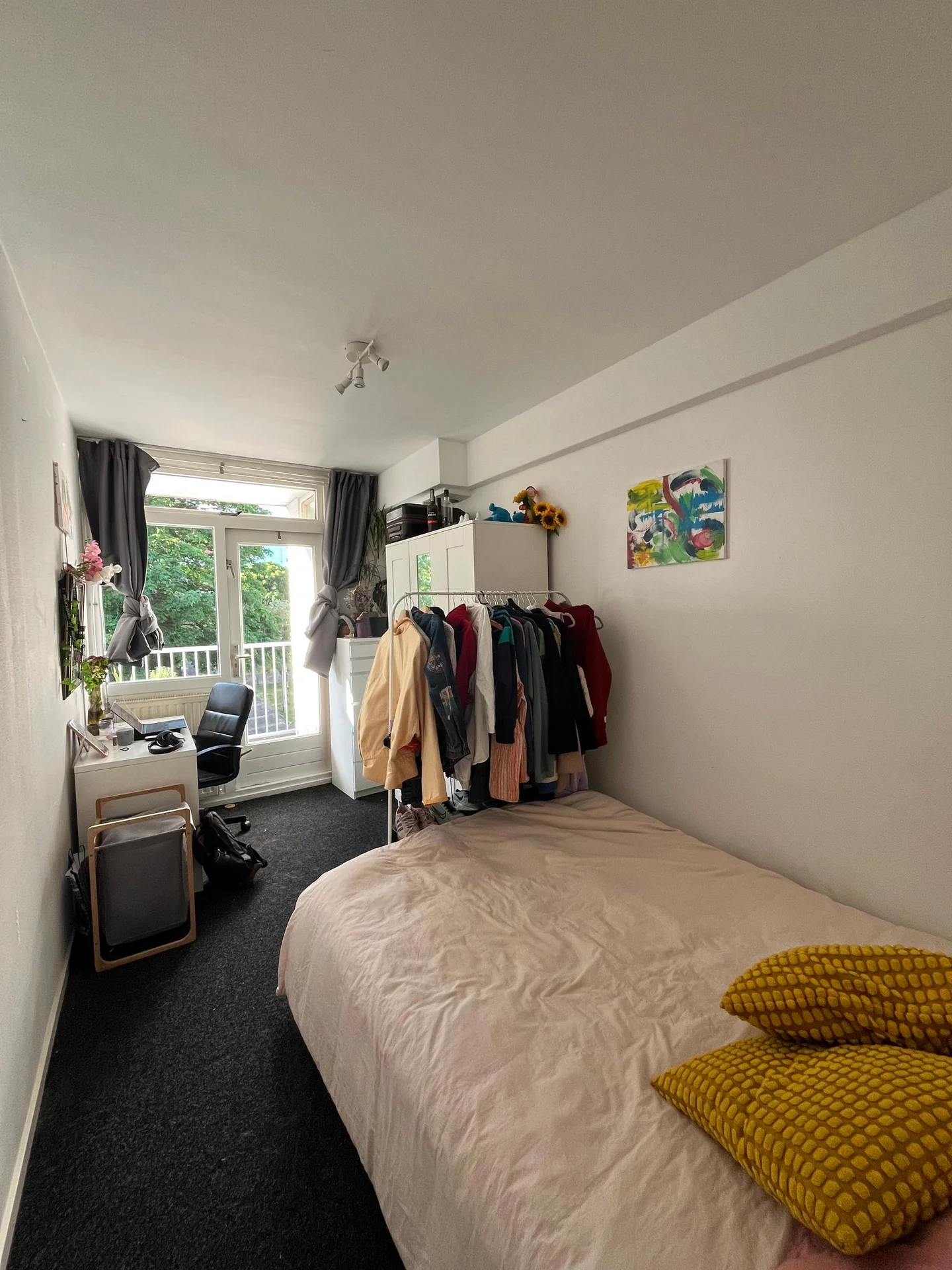 Foto van de Kamer gelegen aan de Frank van Borselenstraat in Delft