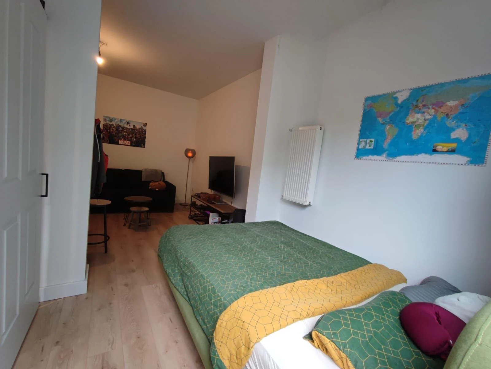 Foto van de Studio gelegen aan de Frans Bekkerstraat in Rotterdam