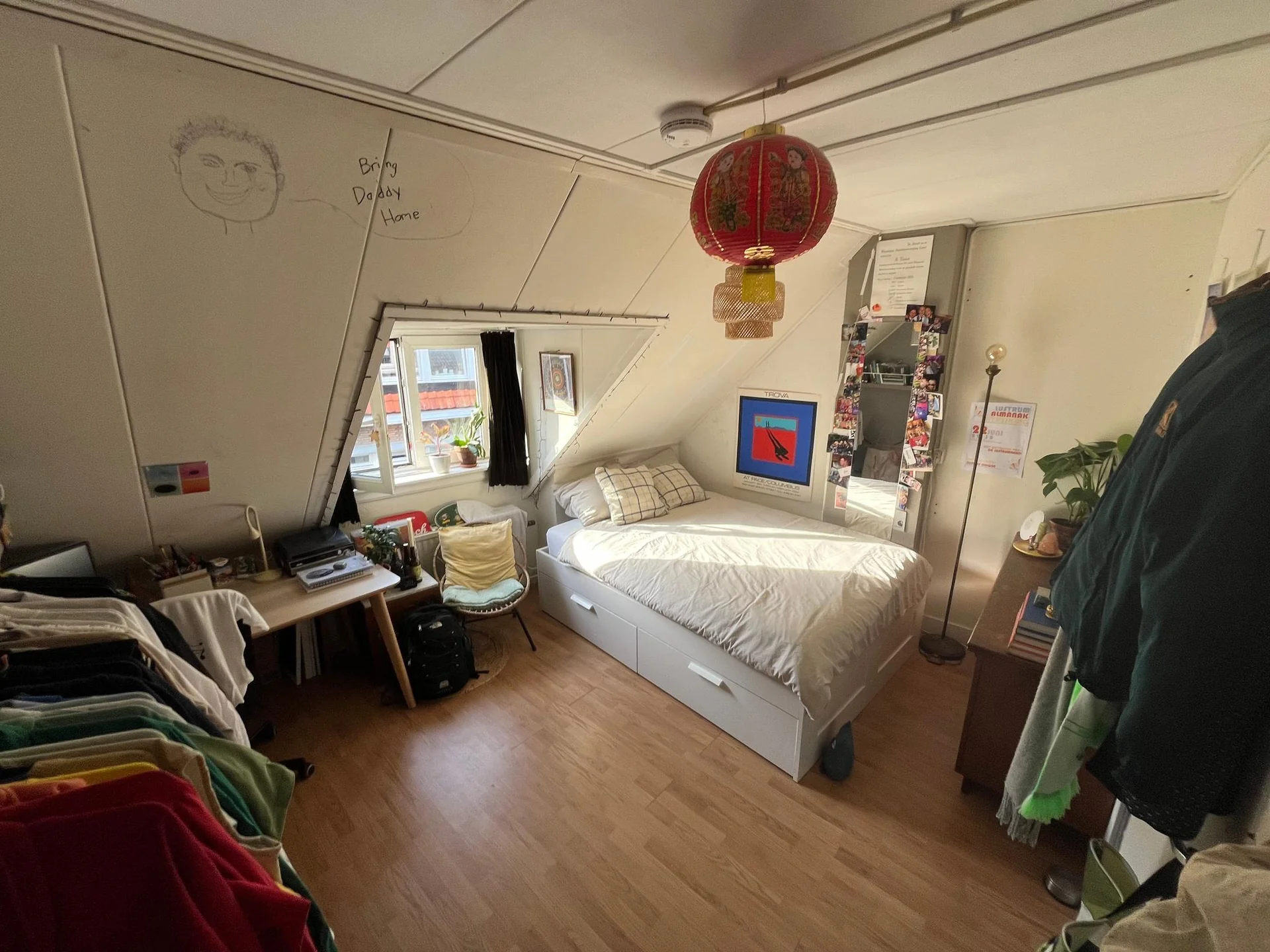 Foto van de Kamer gelegen aan de Hoogstraat in Wageningen