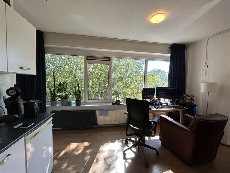Foto van de Studio gelegen aan de Populierenlaan in Groningen
