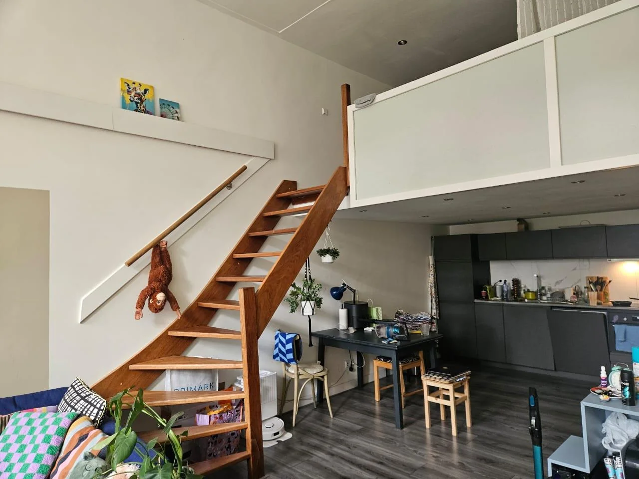 Foto van de Studio gelegen aan de Oudegracht in Utrecht
