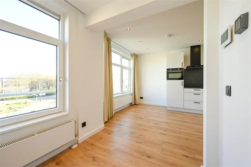Foto van de Studio gelegen aan de V.'. Hoffplein in Schiedam