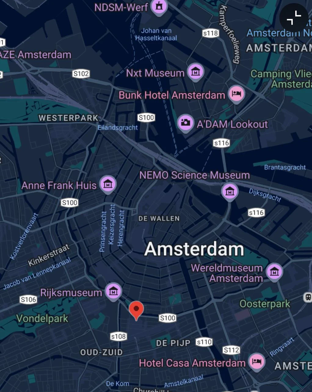 Foto van de Appartement gelegen aan de Ferdinand Bolstraat in Amsterdam