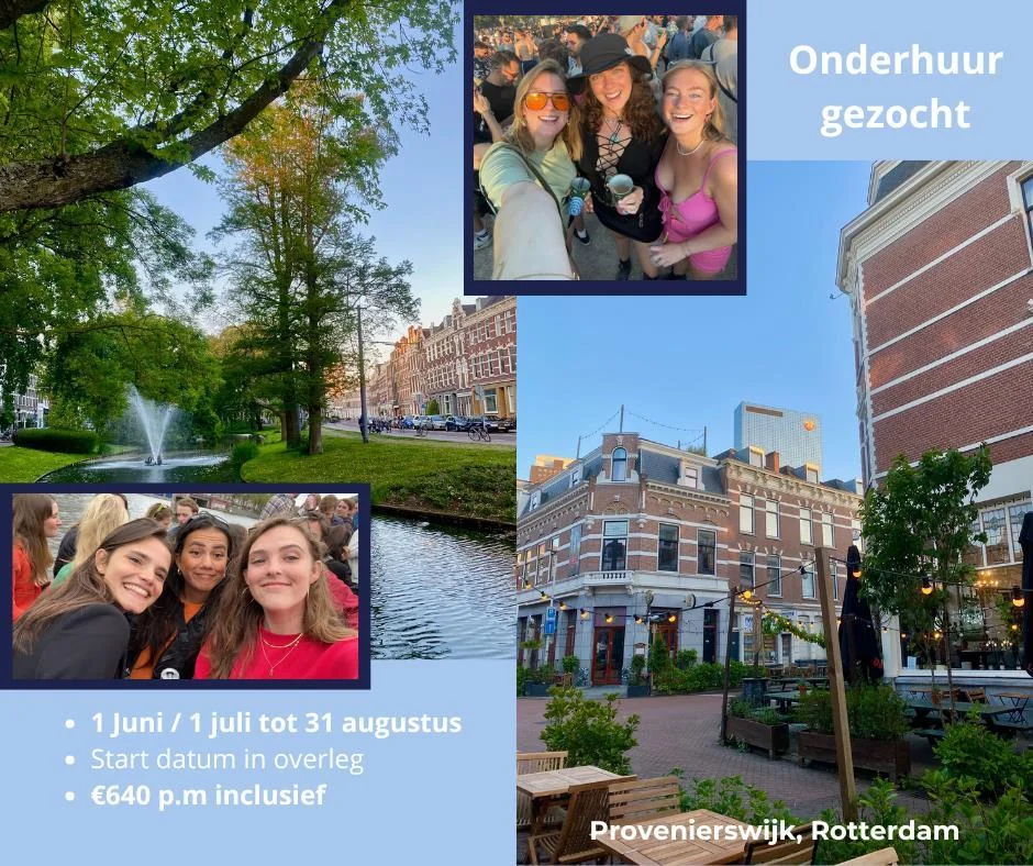 Foto van de Kamer gelegen aan de Provenierssingel in Rotterdam