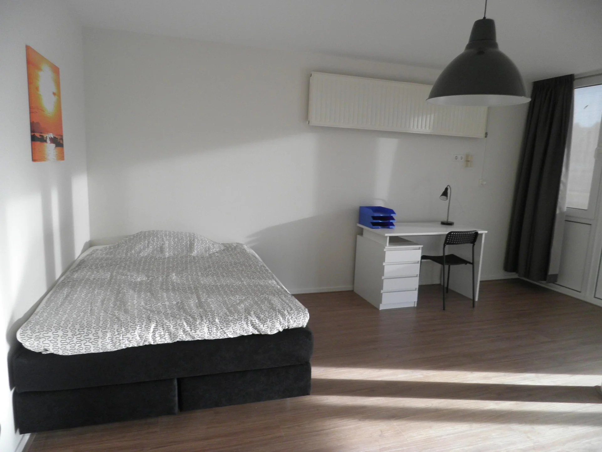 Foto van de Kamer gelegen aan de Utrechtse Jaagpad in Leiden