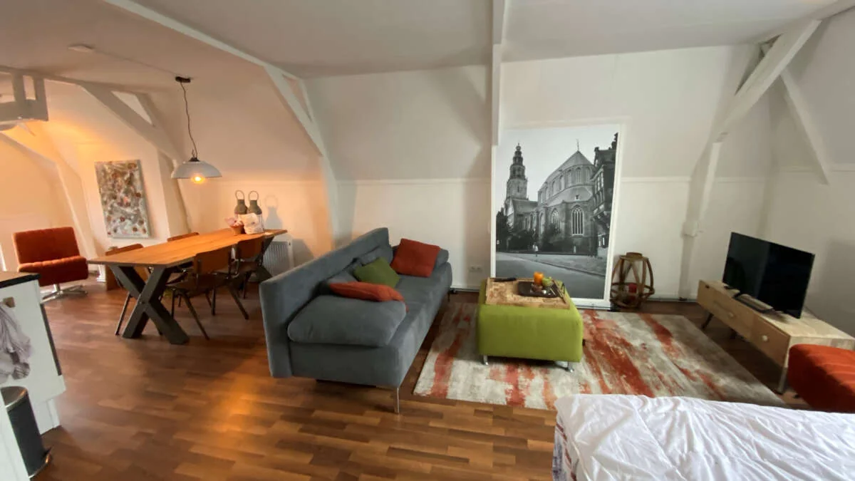 Foto van de Appartement gelegen aan de Oude Ebbingestraat in Groningen