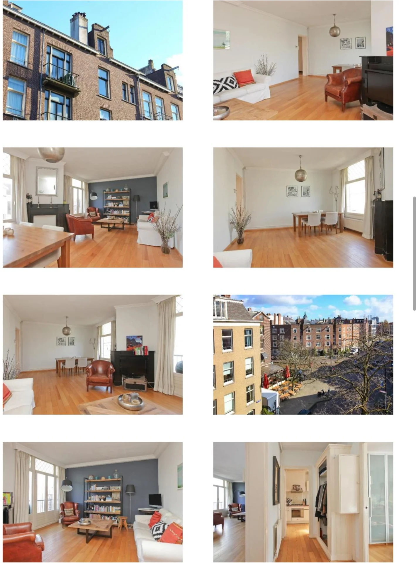Foto van de Appartement gelegen aan de Ruysdaelstraat in Amsterdam