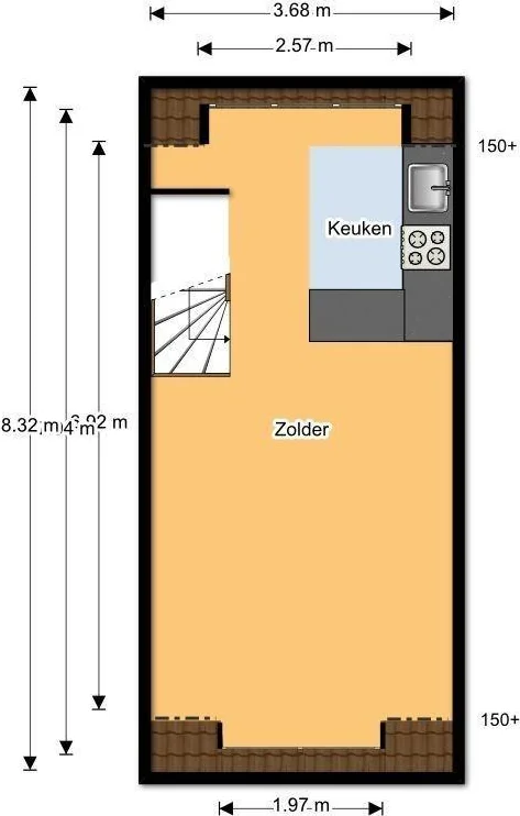 Foto van de Kamer gelegen aan de Orchideestraat in Utrecht