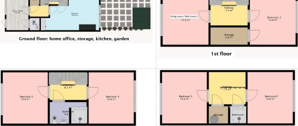 Foto van de Appartement gelegen aan de Bontwerkersgaarde in Den Haag