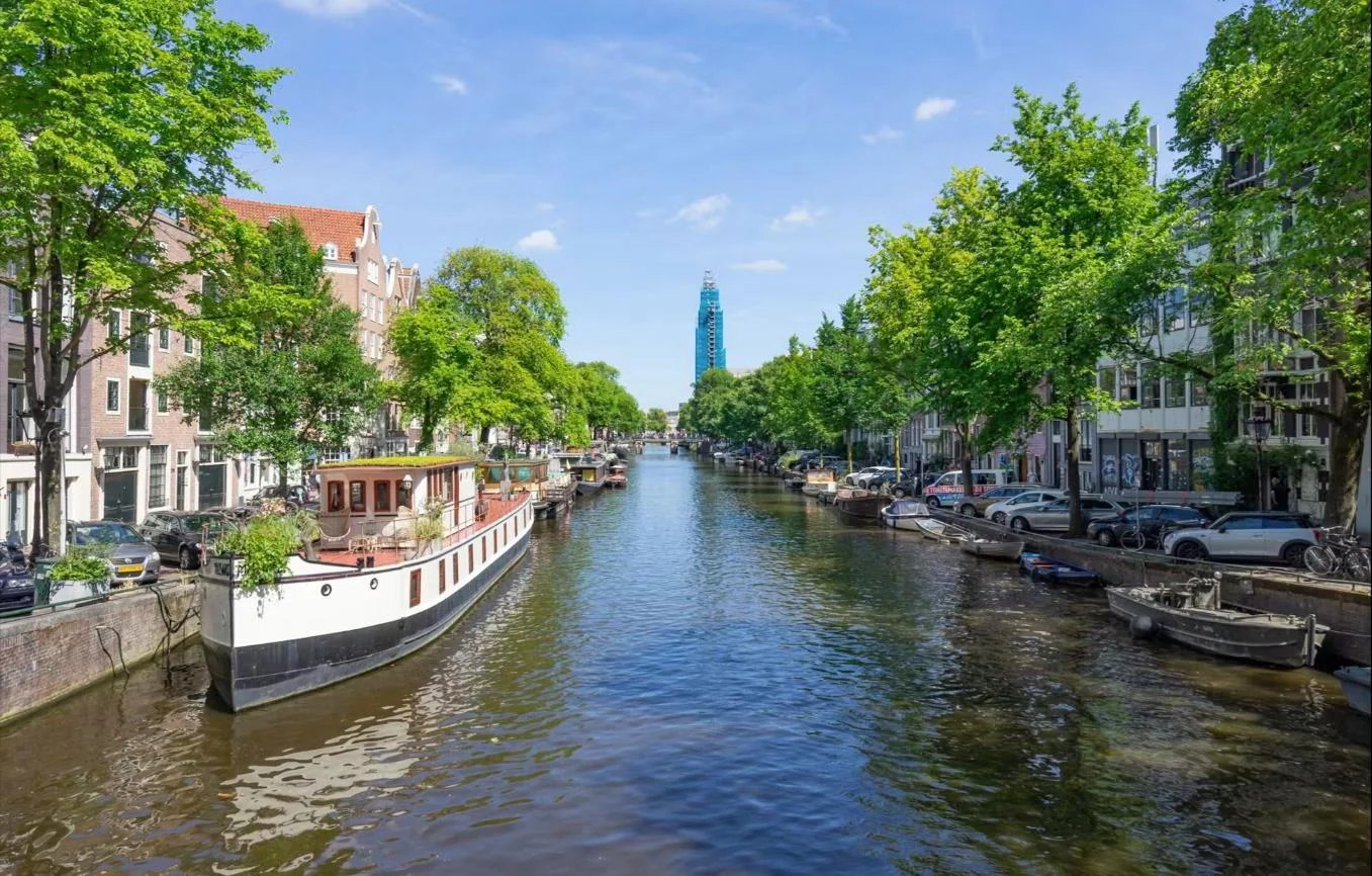 Foto van de Studio gelegen aan de Rozengracht in Amsterdam