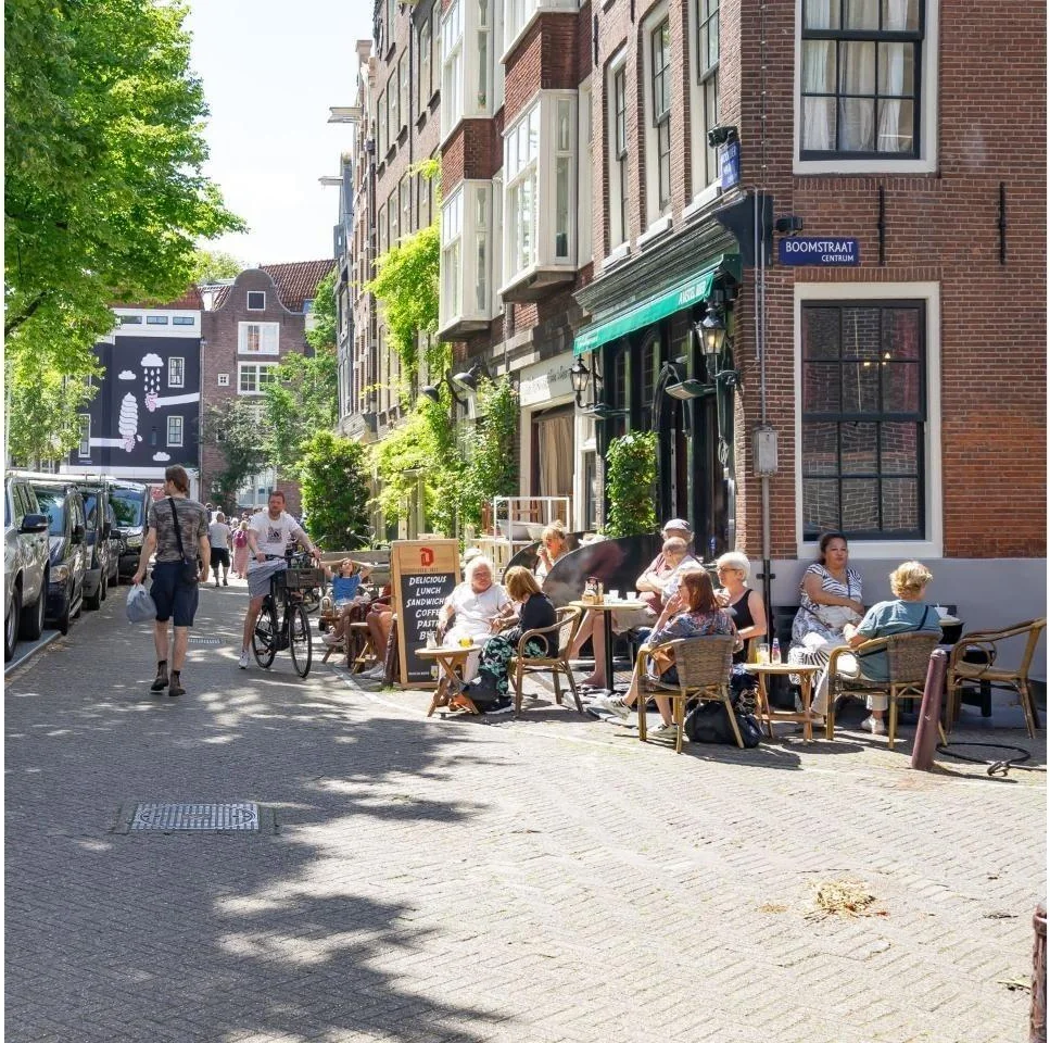 Foto van de Studio gelegen aan de Rozengracht in Amsterdam