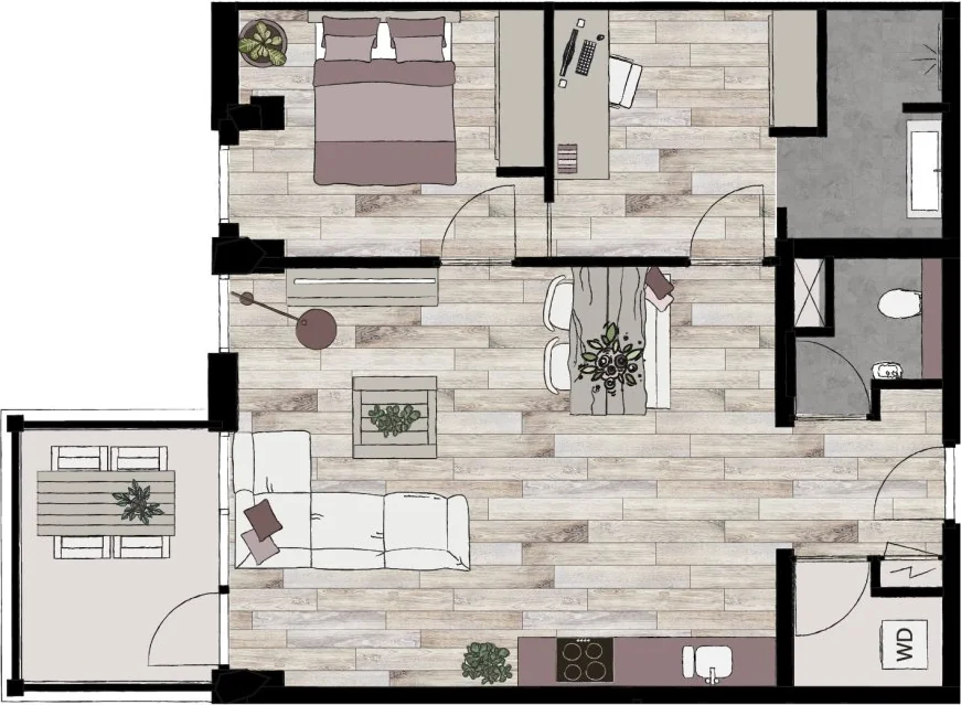 Foto van de Appartement gelegen aan de Wattbaan in Nieuwegein