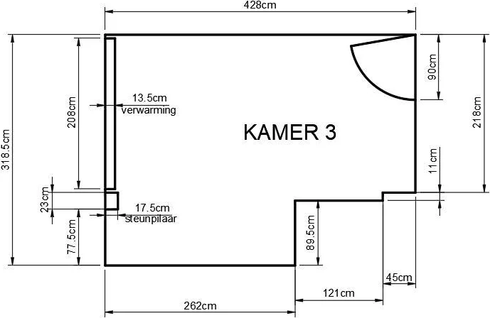 Foto van de Kamer gelegen aan de Wethouder Nijhuisstraat in Enschede