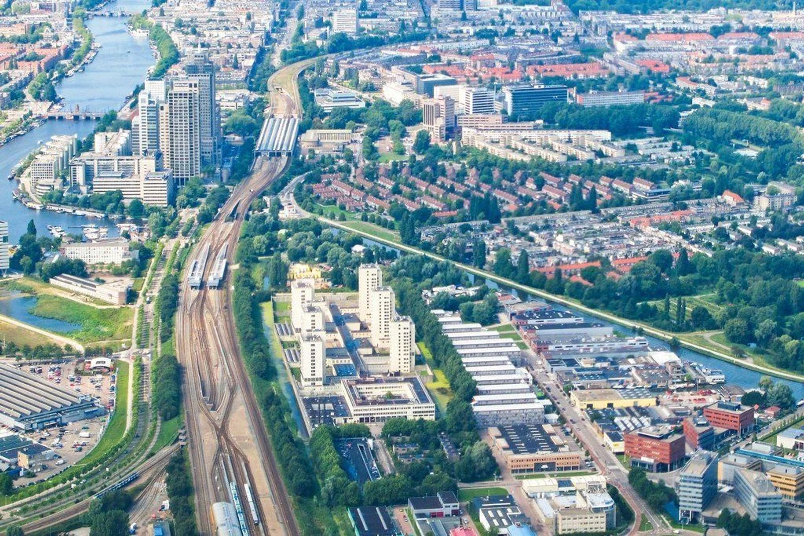 Foto van de Studio gelegen aan de Bijdorpplantsoen in Amsterdam