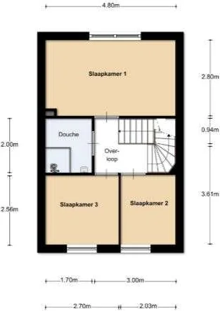 Foto van de Appartement gelegen aan de Frans Dohmenhof in Heerlen