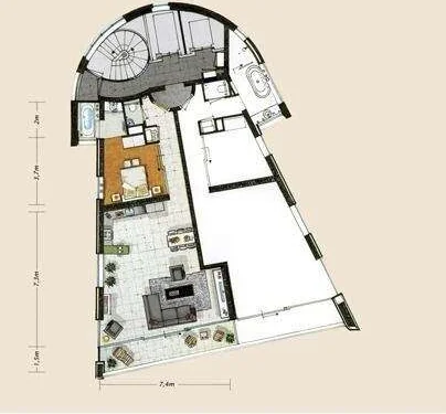 Foto van de Appartement gelegen aan de Jufferstraat in Rotterdam
