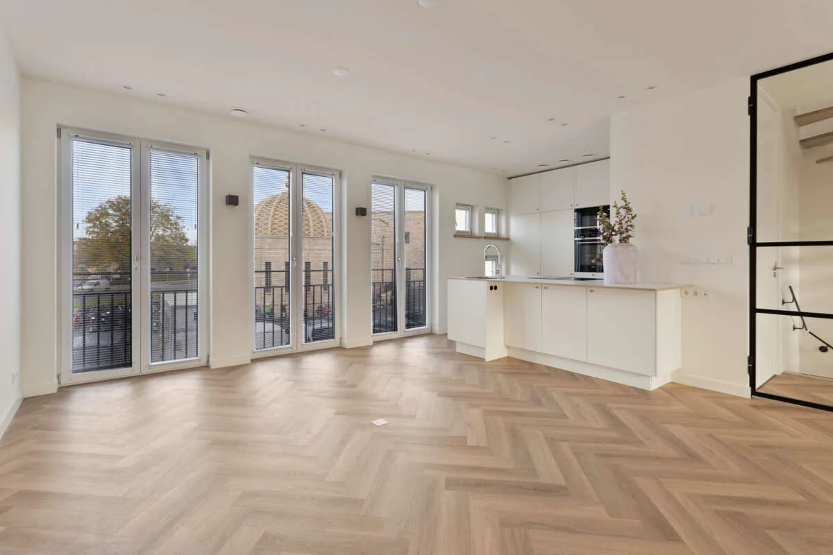 Foto van de Appartement gelegen aan de Chris van Abkoudestraat in Leiden
