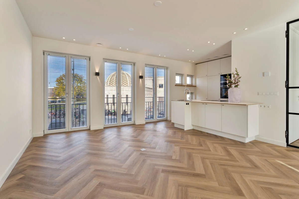 Foto van de Appartement gelegen aan de Chris van Abkoudestraat in Leiden