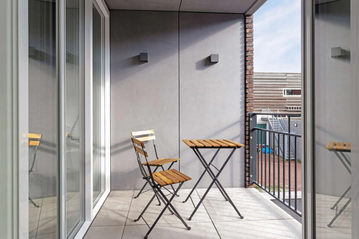 Foto van de Appartement gelegen aan de Chris van Abkoudestraat in Leiden