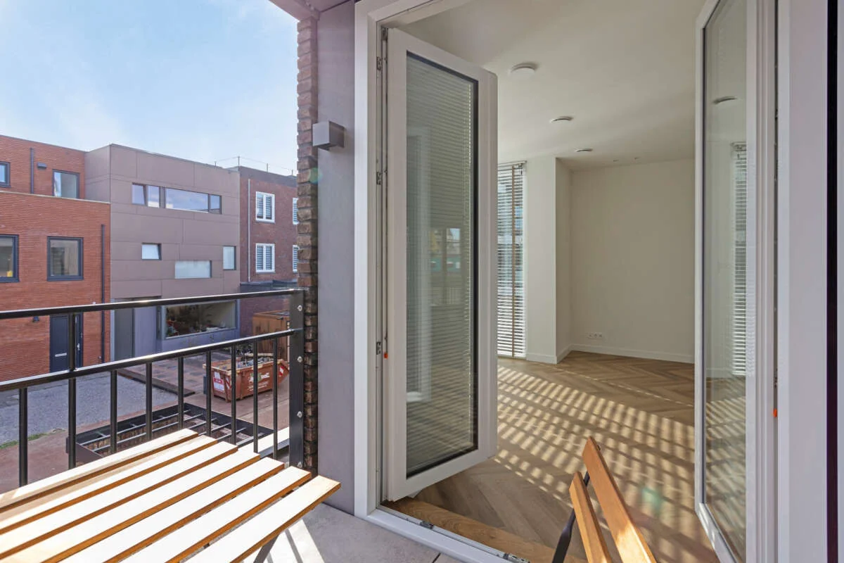 Foto van de Appartement gelegen aan de Chris van Abkoudestraat in Leiden