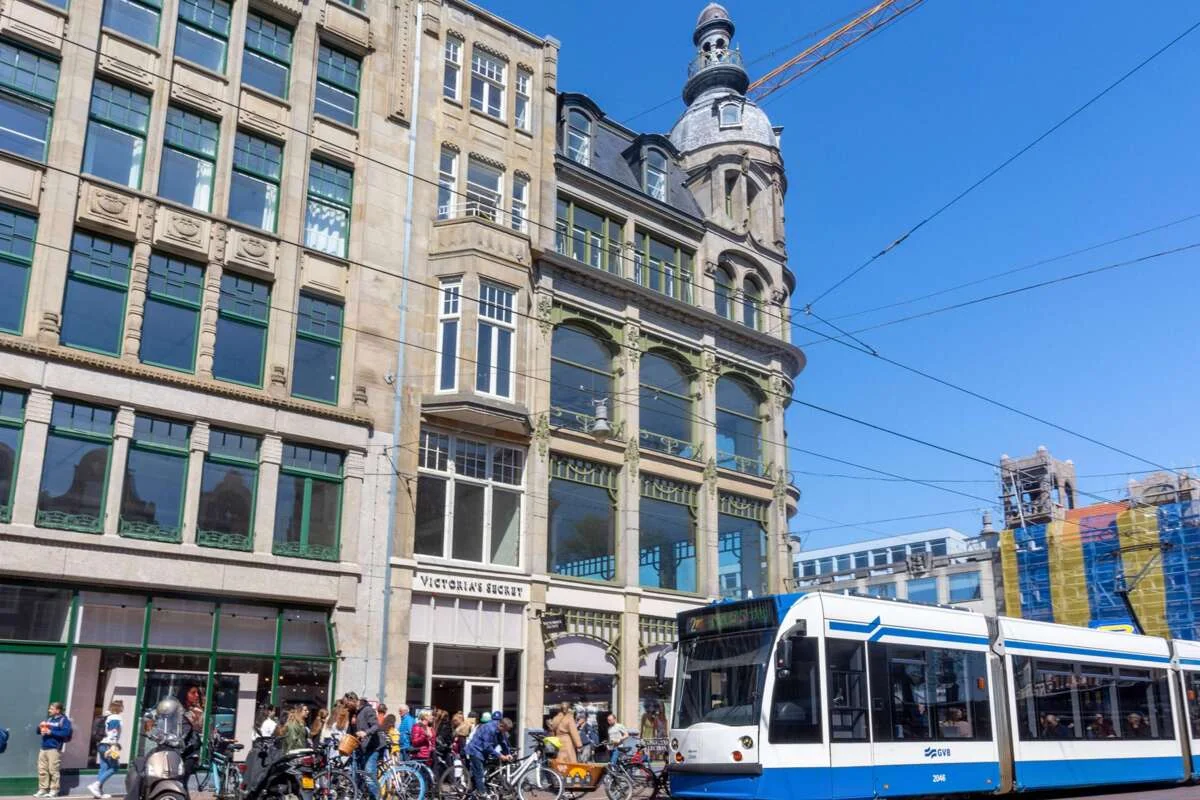Foto van de Appartement gelegen aan de Koningsplein in Amsterdam