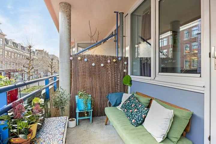 Foto van de Kamer gelegen aan de Eerste Oosterparkstraat in Amsterdam