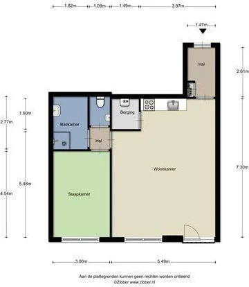 Foto van de Appartement gelegen aan de Van Oldenbarneveldtstraat in Arnhem