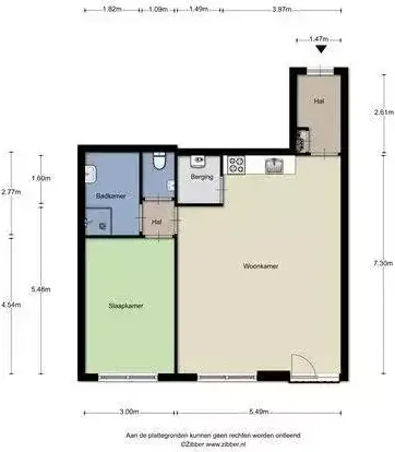 Foto van de Appartement gelegen aan de Van Oldenbarneveldtstraat in Arnhem