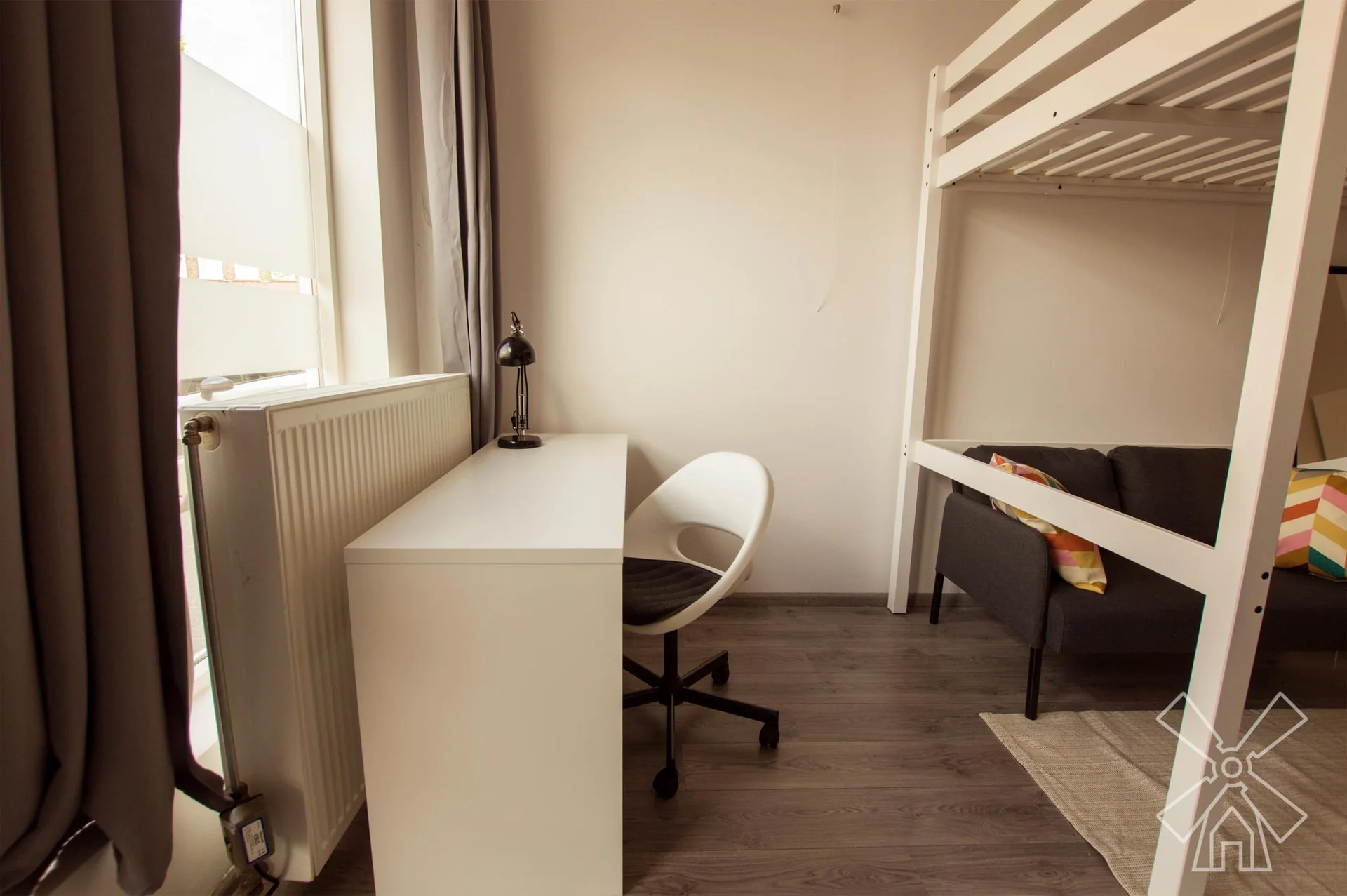 Foto van de Studio gelegen aan de Gouwestraat in Den Haag