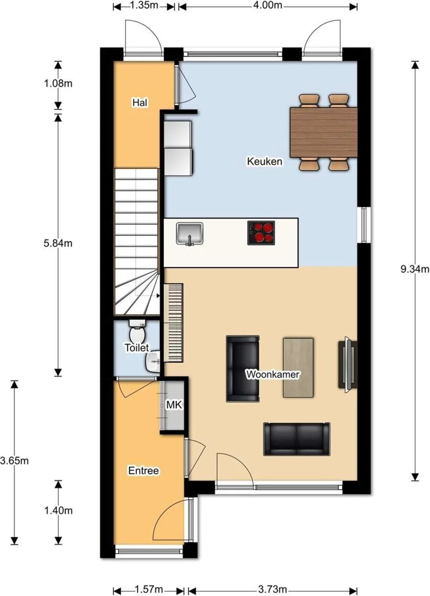 Foto van de Appartement gelegen aan de Graspol in Eindhoven