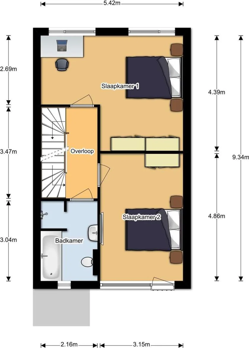 Foto van de Appartement gelegen aan de Graspol in Eindhoven