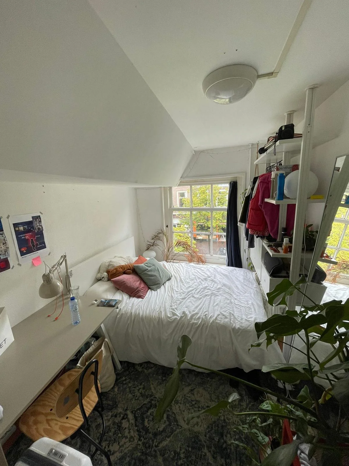 Foto van de Kamer gelegen aan de Hippolytusbuurt in Delft
