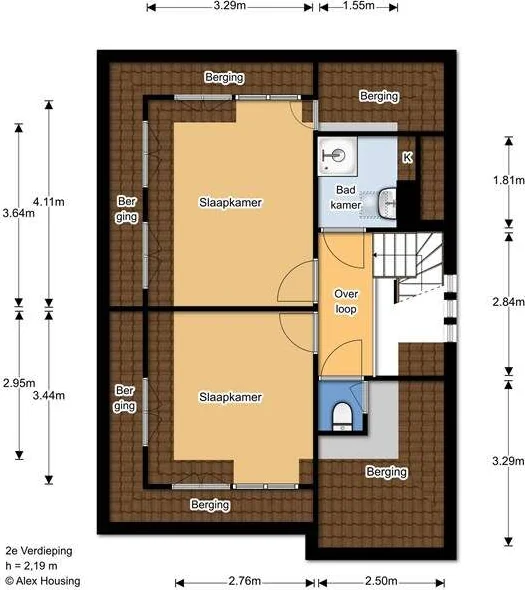 Foto van de Appartement gelegen aan de Neuhuyskade in Den Haag