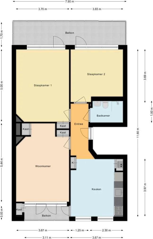 Foto van de Appartement gelegen aan de Bos en Lommerweg in Amsterdam
