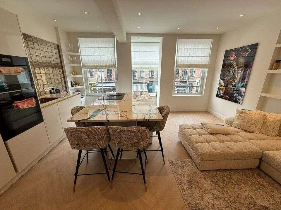 Foto van de Appartement gelegen aan de Van Woustraat in Amsterdam