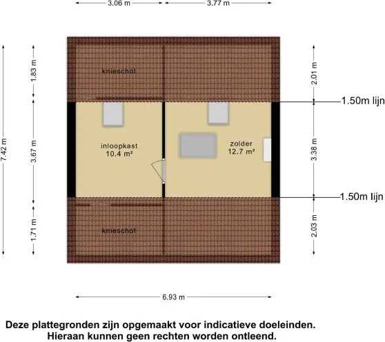 Foto van de Appartement gelegen aan de Tulpenlaan in Oosterhout