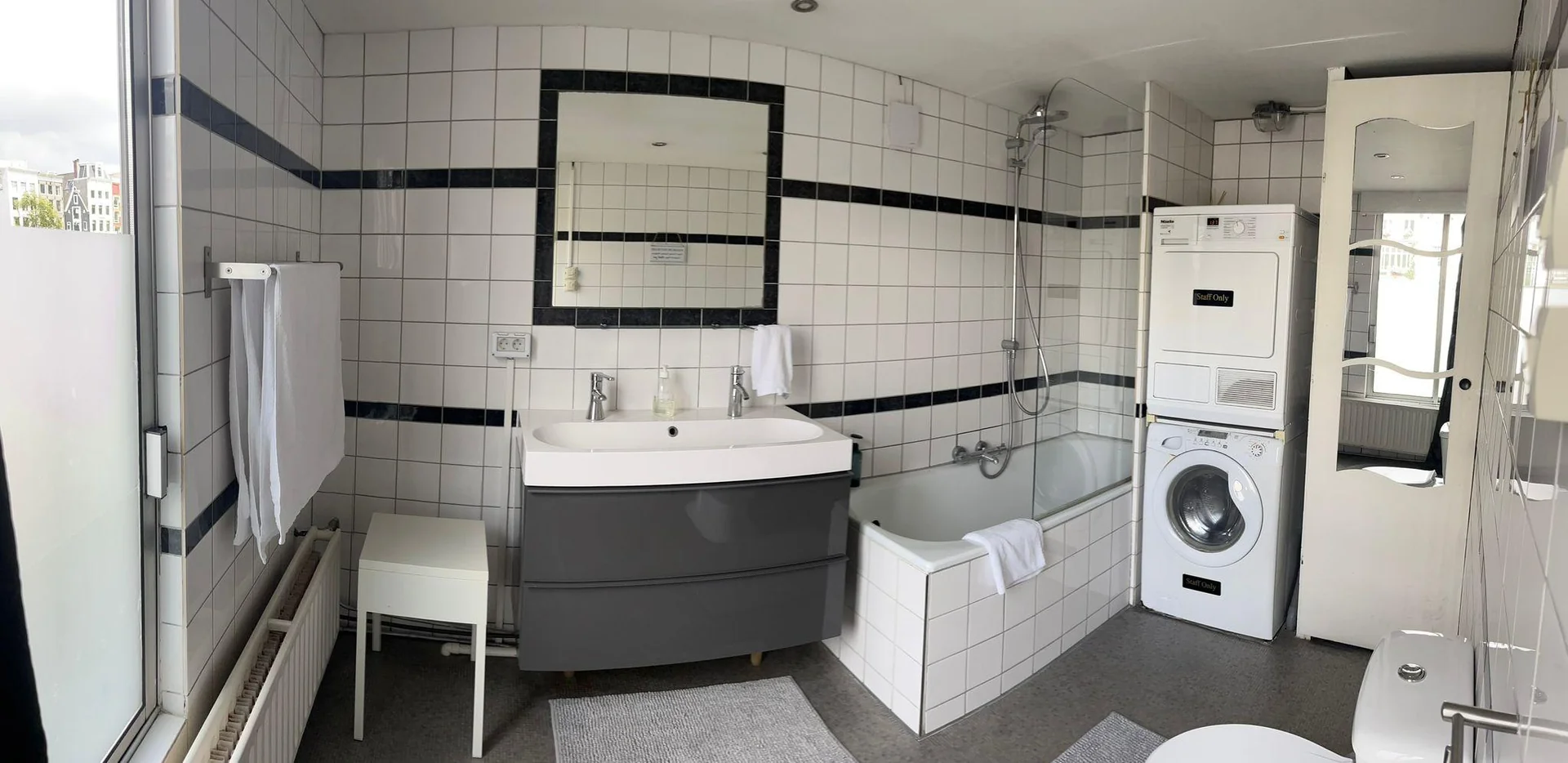 Foto van de Studio gelegen aan de Amstel in Amsterdam