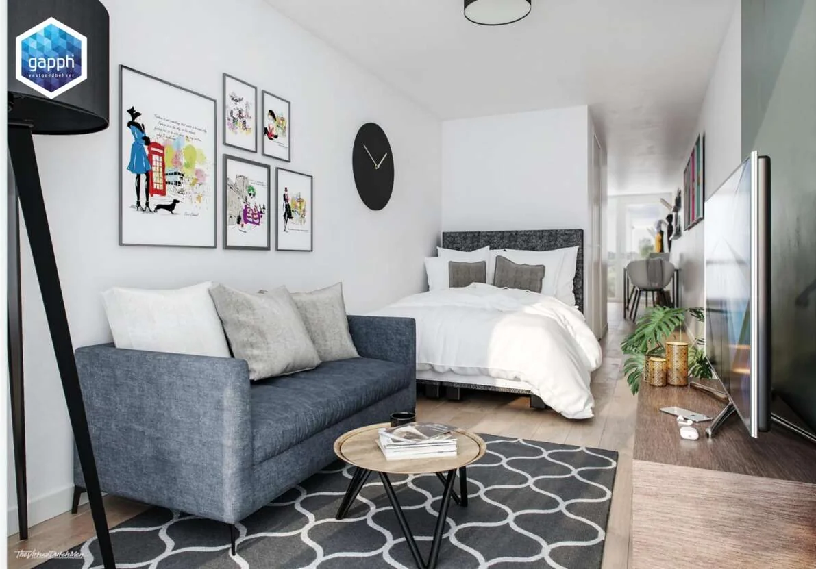 Foto van de Studio gelegen aan de Pagelaan in Utrecht
