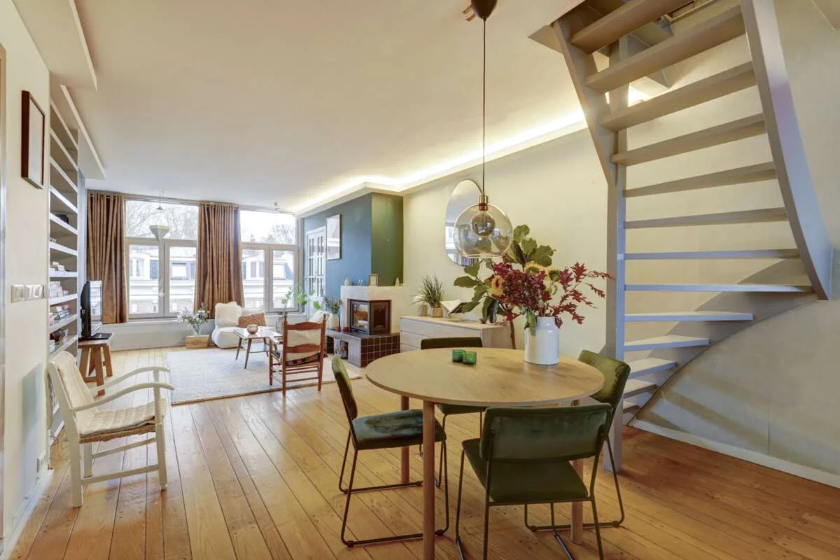 Foto van de Appartement gelegen aan de Eerste Jacob van Campenstraat in Amsterdam