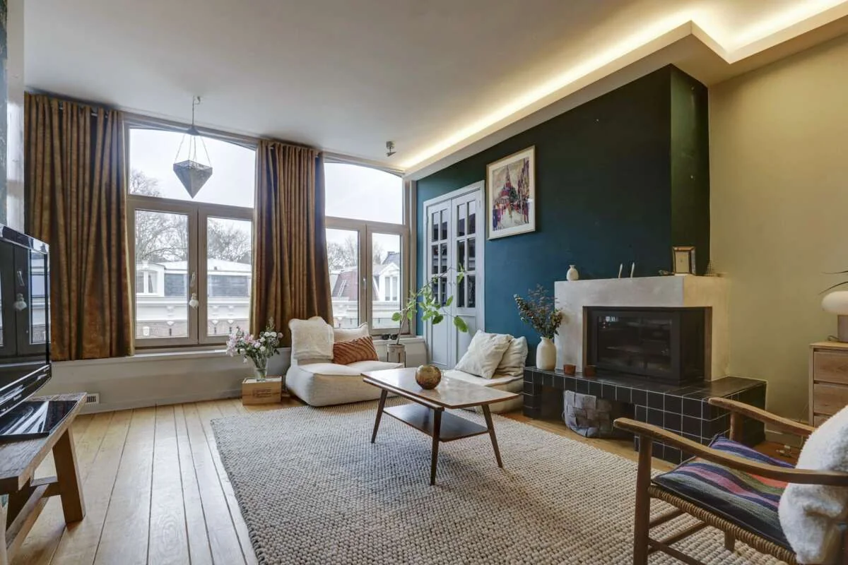 Foto van de Appartement gelegen aan de Eerste Jacob van Campenstraat in Amsterdam