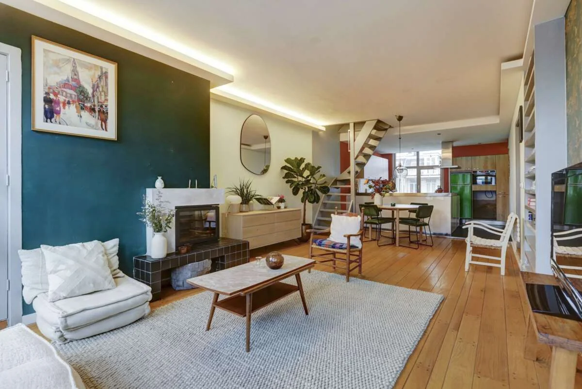 Foto van de Appartement gelegen aan de Eerste Jacob van Campenstraat in Amsterdam
