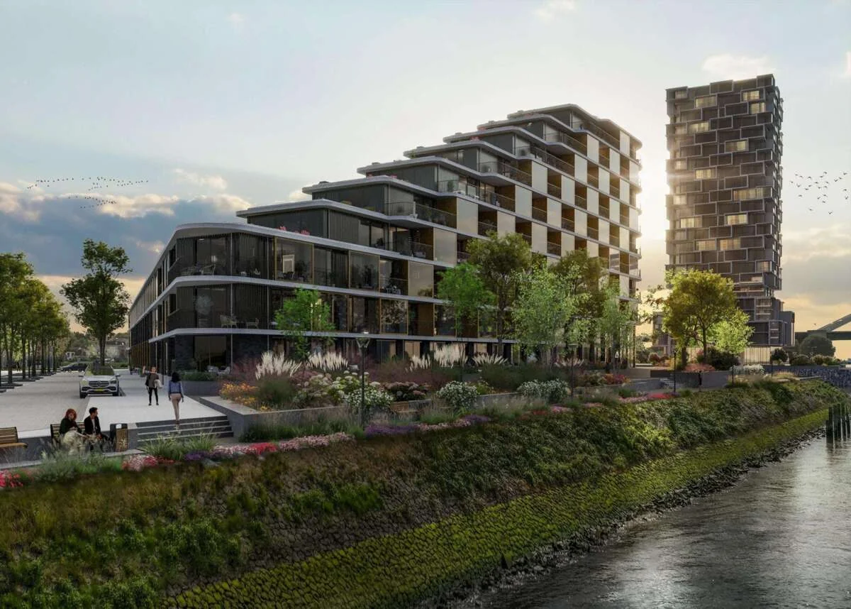 Foto van de Appartement gelegen aan de Pampuskade in Rotterdam