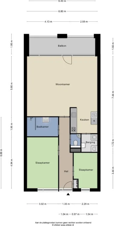 Foto van de Appartement gelegen aan de Alleenhouderstraat in Tilburg