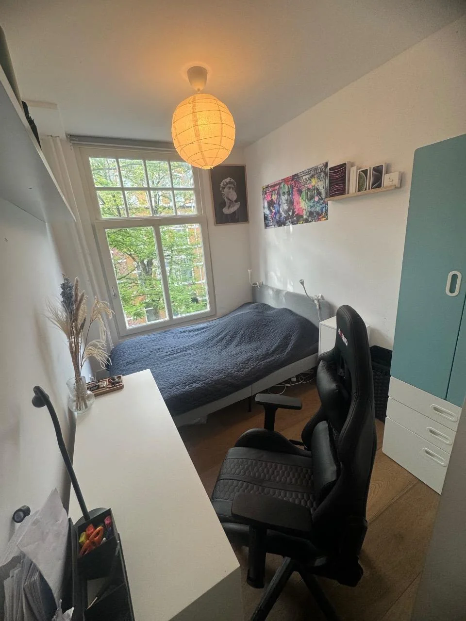 Foto van de Kamer gelegen aan de Van Breestraat in Amsterdam