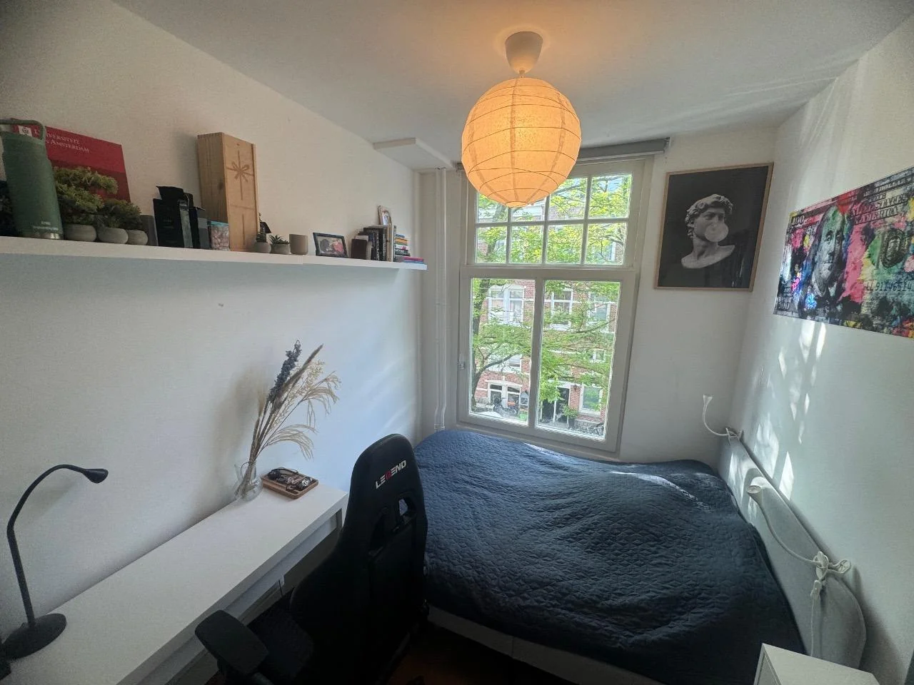 Foto van de Kamer gelegen aan de Van Breestraat in Amsterdam