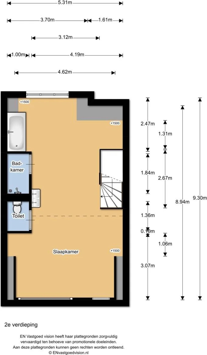 Foto van de Appartement gelegen aan de Rozengracht in Zaandam