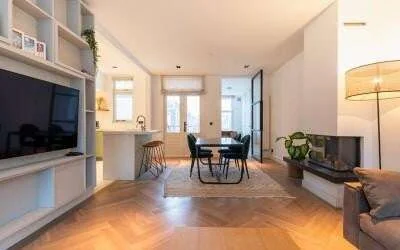 Foto van de Appartement gelegen aan de Eerste Helmersstraat in Amsterdam