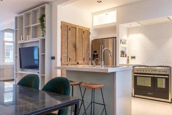 Foto van de Appartement gelegen aan de Eerste Helmersstraat in Amsterdam