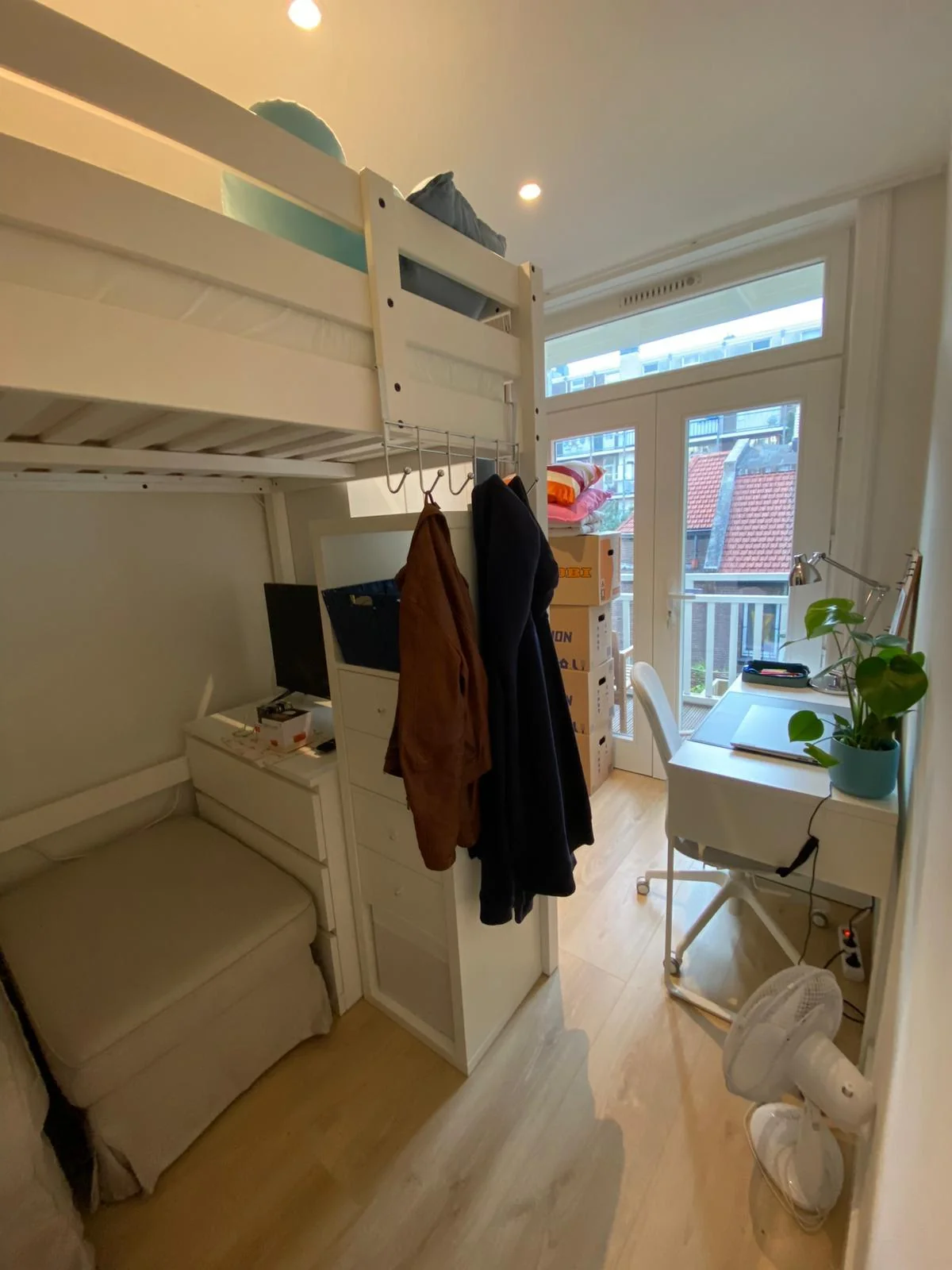 Foto van de Kamer gelegen aan de Fagelstraat in Amsterdam